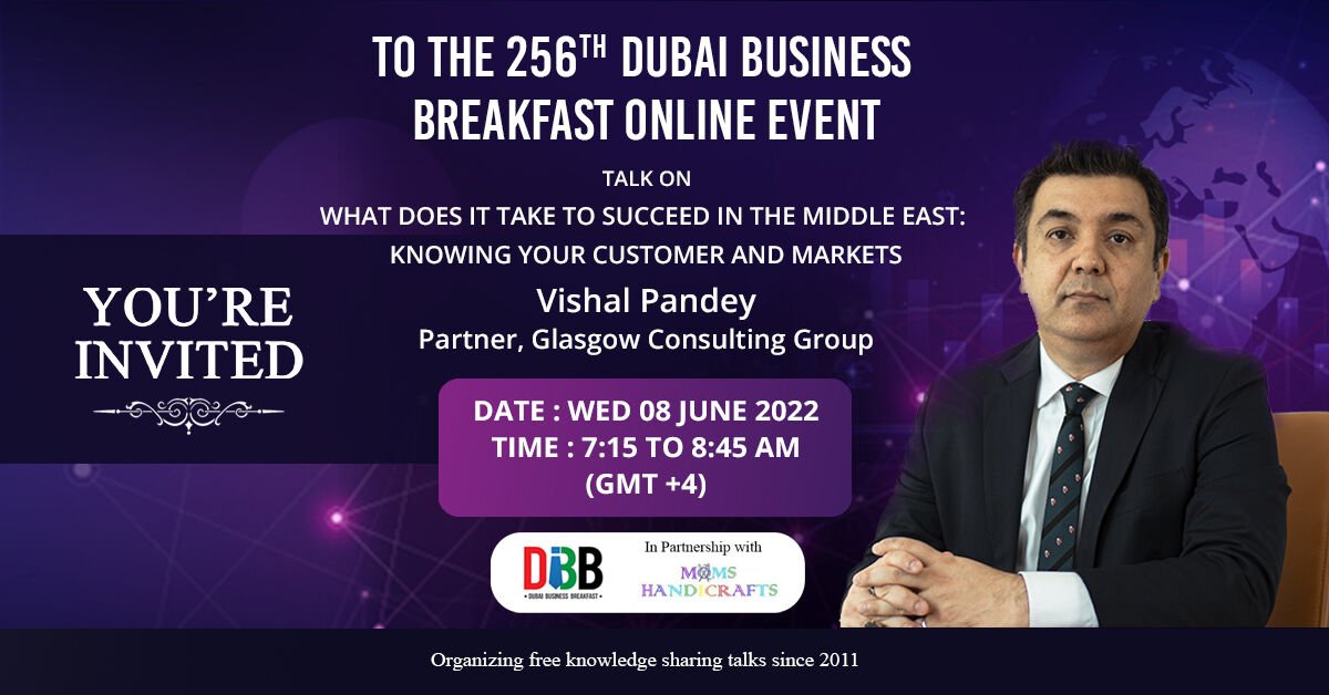 What does it take to Succeed in the Middle East: Knowing your Customer and markets